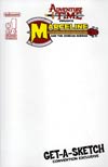 Adventure Time Marceline And The Scream Queens #1 SDCC Get-A-Sketch Variant Cover