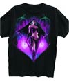Magic The Gathering Liliana Black T-Shirt Large