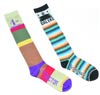 Doctor Who Ladies Socks - Dalek Stripe