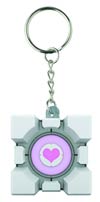 Portal Molded Keychain - Original Companion Cube