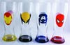 Marvel Heroes Masks 4-Piece Pilsner Set