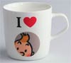 Tintin Mug - I Love Tintin