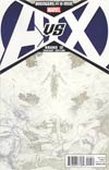 Avengers vs X-Men #12 Incentive Jerome Opena Sketch Cover