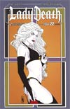 Lady Death Vol 3 #22 Incentive Art Deco Variant Cover