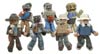 Walking Dead Minimates Series 1 Dale & Female Zombie 2-Pack