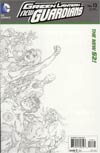 Green Lantern New Guardians #13 Incentive Ivan Reis Sketch Cover (Rise Of The Third Army Tie-In)