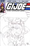 GI Joe A Real American Hero #183 Incentive Larry Hama Sketch Variant Cover