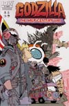 Godzilla Half-Century War #3 Incentive Brandon Graham Variant Cover