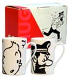 Tintin Mug Set - Tintin & Haddock