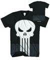 Punisher Sewn Punisher Black T-Shirt X-Large