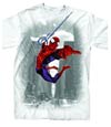 Spider-Man Through The City Previews Exclusive White T-Shirt Large
