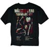 Walking Dead How To Survive Black T-Shirt X-Large