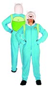Adventure Time Finn 1-Piece Pajama Medium