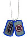 Marvel Heroes Double-Sided Dog Tag - Captain America