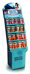 Gamer Grub 64-Count Pop-Up Display