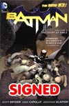 Batman Vol 1 The Court Of Owls HC Signed By Scott Snyder