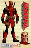Deadpool Vol 4 #1 Incentive Tony Moore Design Variant Cover