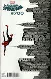 Amazing Spider-Man Vol 2 #700 Variant Marcos Martin NYC Skyline Cover