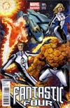 Fantastic Four Vol 4 #1 Variant Mark Bagley Connecting Cover