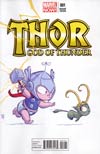 Thor God Of Thunder #1 Variant Skottie Young Baby Cover