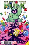 Indestructible Hulk #1 Variant Skottie Young Baby Cover