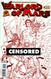 Warlord Of Mars #28 DF Exclusive Lui Antonio Martian Red Risque Variant Cover