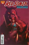 Red Sonja Unchained #1 Variant Exclusive Subscription Cover
