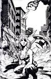 Fanboys vs Zombies #9 Incentive Dominike Domo Stanton Virgin Sketch Cover