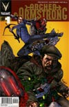 Archer & Armstrong Vol 2 #1 Incentive Gold Logo Variant Cover