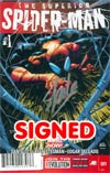 Superior Spider-Man #1 DF Signed By Stan Lee