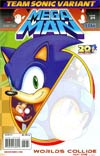 Mega Man Vol 2 #24 Variant Team Sonic Cover (Worlds Collide Part 1)