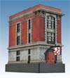 Ghostbusters Light-Up Firehouse Mini Statue