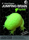 Jumping Brain 5-Inch Vinyl Figure Glow-In-The-Dark Version