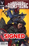 Archer & Armstrong Vol 2 #1 1st Ptg Regular Mico Suayan Cover Signed By Fred Van Lente