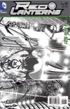 Red Lanterns #15 Incentive Miguel Sepulveda Sketch Cover (Rise Of The Third Army Tie-In)