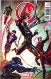 New Avengers Vol 3 #1 Incentive J Scott Campbell Variant Cover