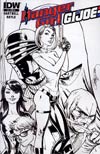 Danger Girl GI Joe #5 Incentive J Scott Campbell Sketch Cover