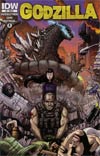 Godzilla Vol 2 #8 Incentive Matt Frank Variant Cover