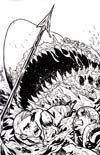 Fanboys vs Zombies #10 Incentive Dominike Domo Stanton Virgin Sketch Cover