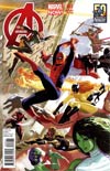 Avengers Vol 5 #3 Variant Avengers 50th Avnniversary Cover