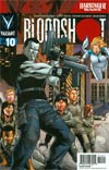 Bloodshot Vol 3 #10 Variant Clayton Henry Pullbox Interconnected Cover (Part 3 Of 3)(Harbinger Wars Tie-In)