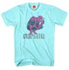 Spider-Man Cross Processed Light Blue T-Shirt X-Large