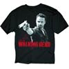 Walking Dead Rick & Pistol Previews Exclusive Black T-Shirt X-Large