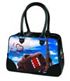 Domo Bowler Handbag - Eiffel Tower