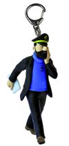 Tintin PVC Keyring - Captain Haddock Newspaper
