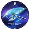 Star Trek 13.5-Inch Cordless Wood Wall Clock