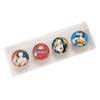 Wonder Woman 4-Piece Glass Magnet Set