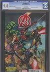 Avengers Vol 5 #1 Midtown Exclusive J Scott Campbell Connecting Variant Cover (Part 3 of 3) CGC 9.8