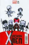 Uncanny X-Men Vol 3 #1 Variant Skottie Young Baby Cover