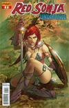 Red Sonja Unchained #1 Incentive Mel Rubi Chain Mail Variant Cover